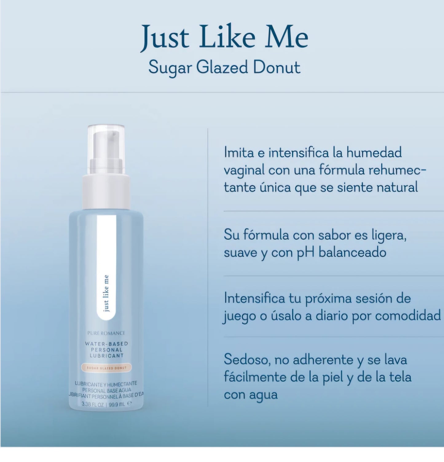 Water-based lubricant / Glazed Donut flavor